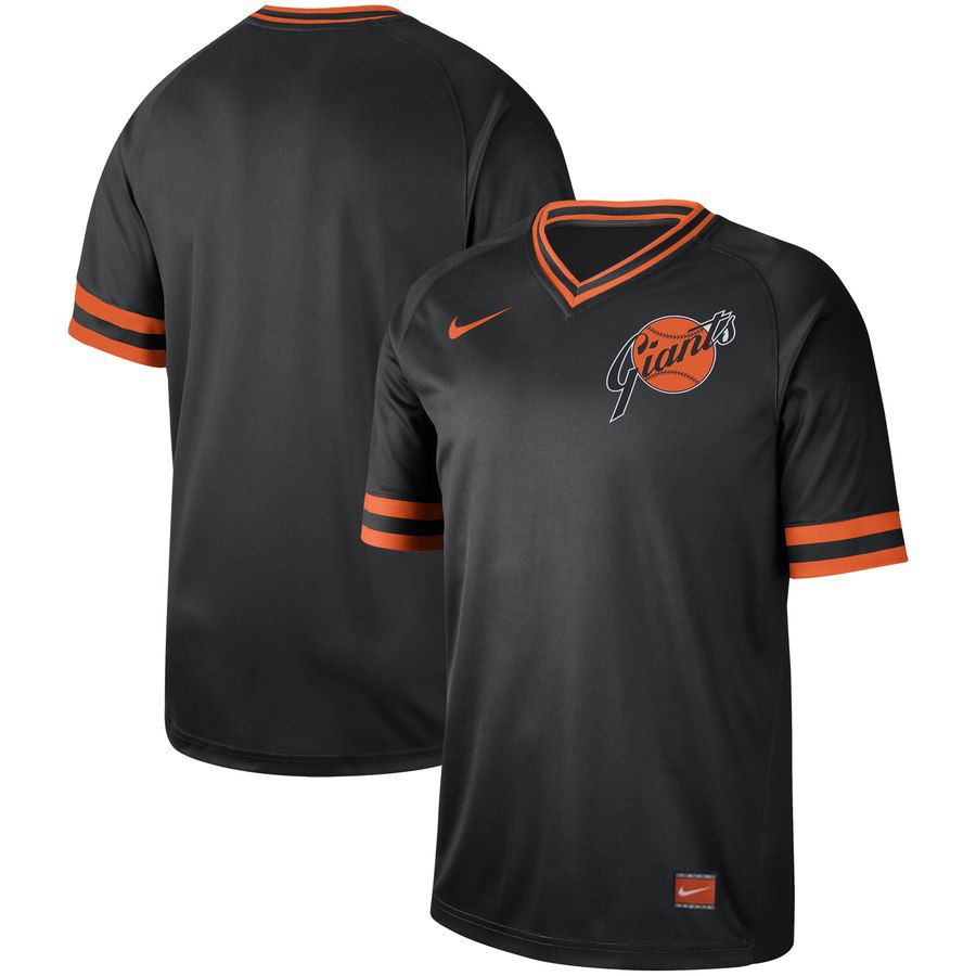 2019 Men MLB San Francisco Giants blank black Nike Cooperstown Collection Jerseys->chicago white sox->MLB Jersey